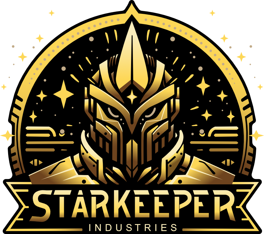 Starkeeper Industries - Laid-back Star Citizen Organization Logo
